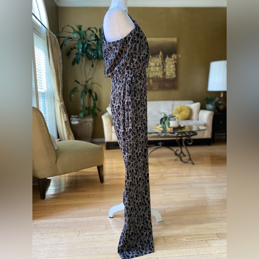 Banana Republic Halter neckline Sleeveless Jumpsuit sz 4 - Picture 2 of 16